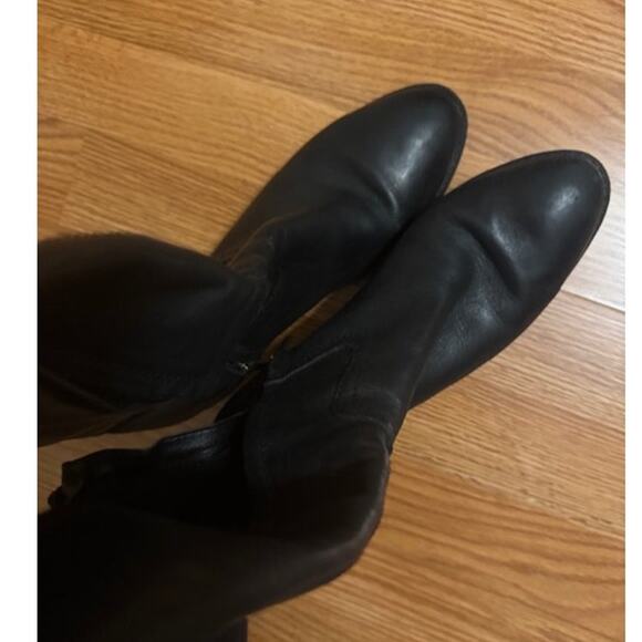 Sam Edelman Pierce Over The Knee Black Riding Boots 7 - Picture 5 of 9